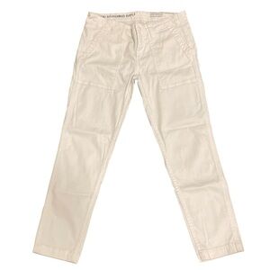 AG Adriano‎ Goldschmied White Capri Pants